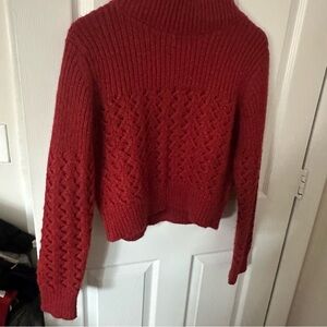 Red Knit Sweater